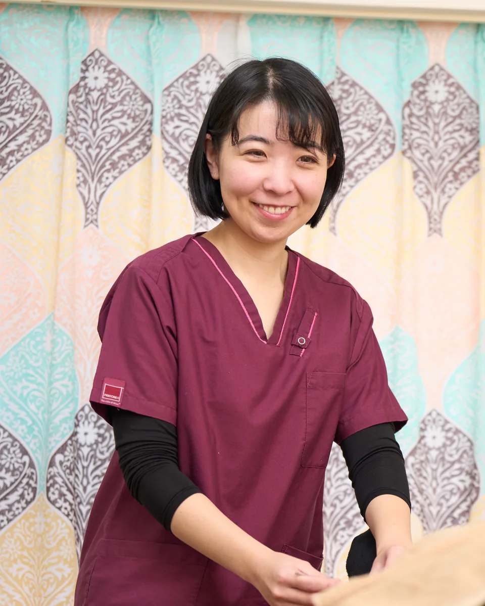 笑顔の鍼灸師 梅木
