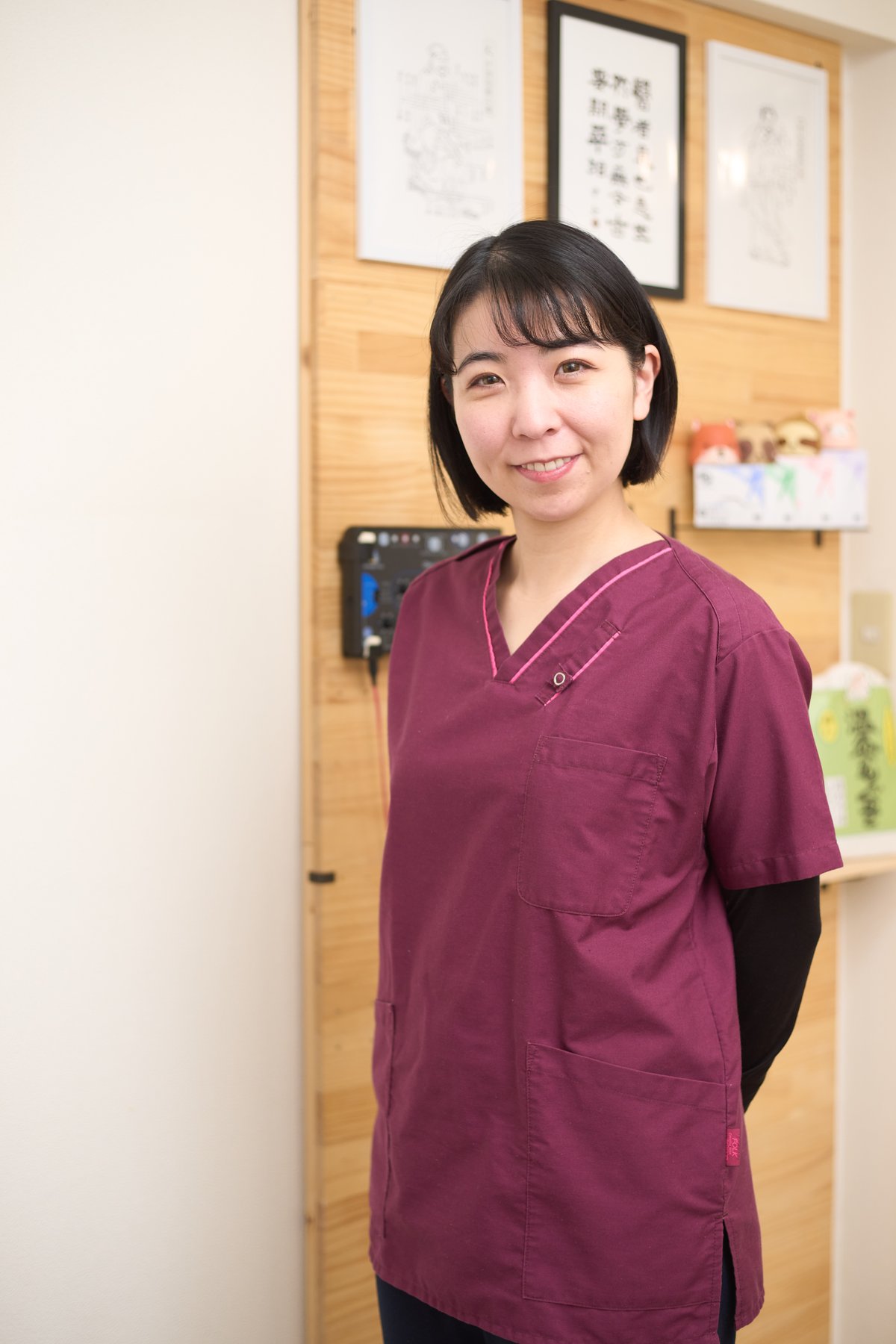 女性鍼灸師の梅木